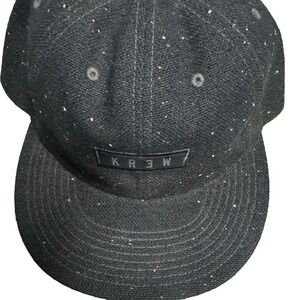 KREW | Men's black Snap back Hat‎ | Good Condition!